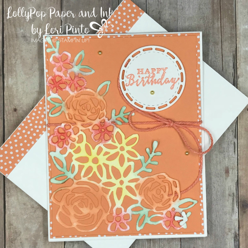 Die Cutting & Sponging... What's More Fun! - LollyPop Paper and Ink