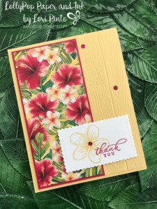 Timeless Tropical Quick & Easy Cards - LollyPop Paper and Ink