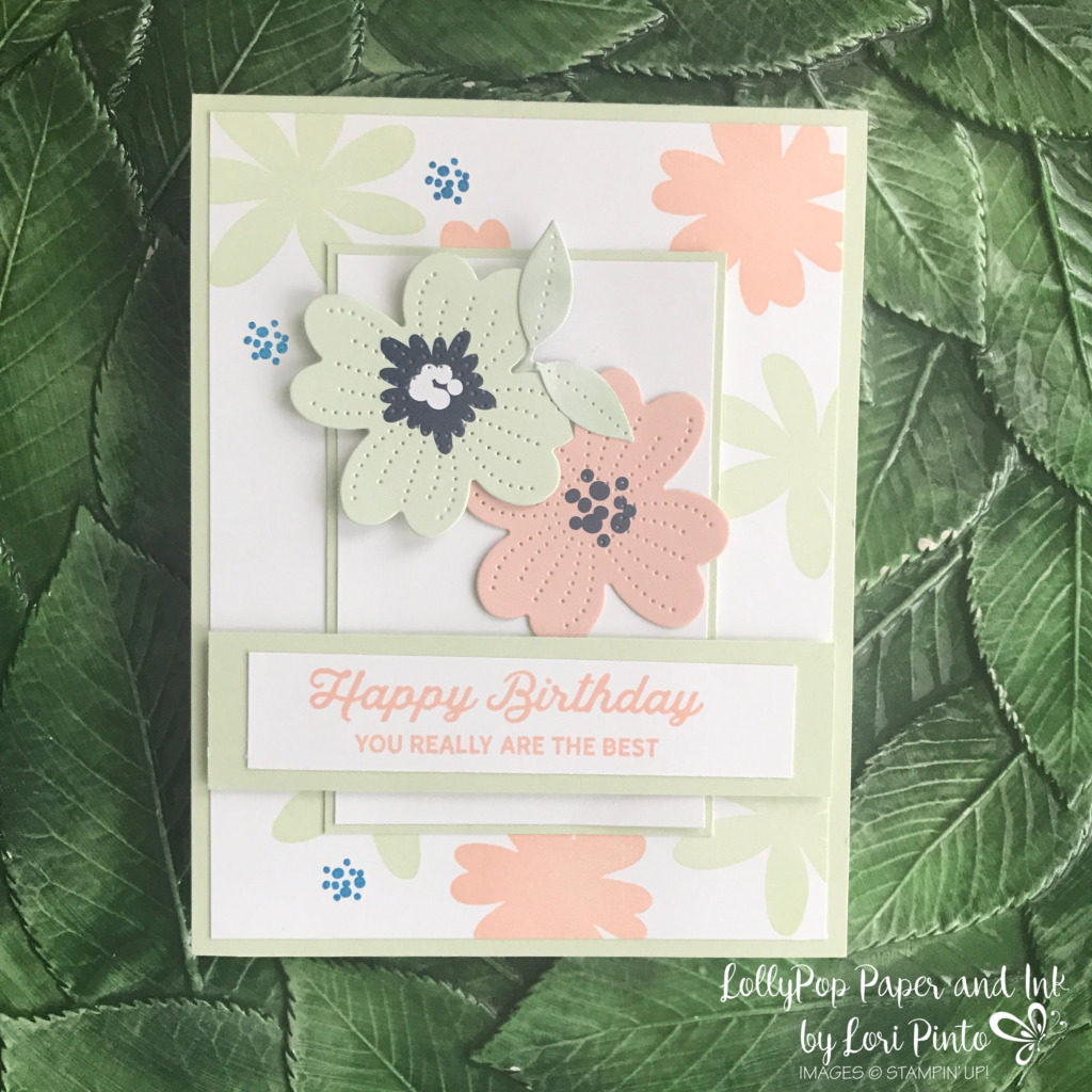 Friday Fun with SAB Freebie Paper Blooms DSP - LollyPop Paper and Ink
