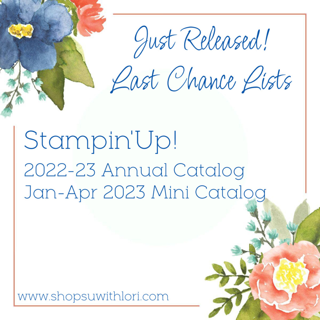 2023-24 Stampin Up Annual Catalog